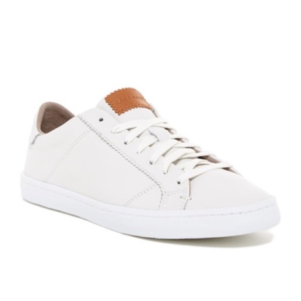 Cole Haan Margo Lace-Up Leather Sneakers